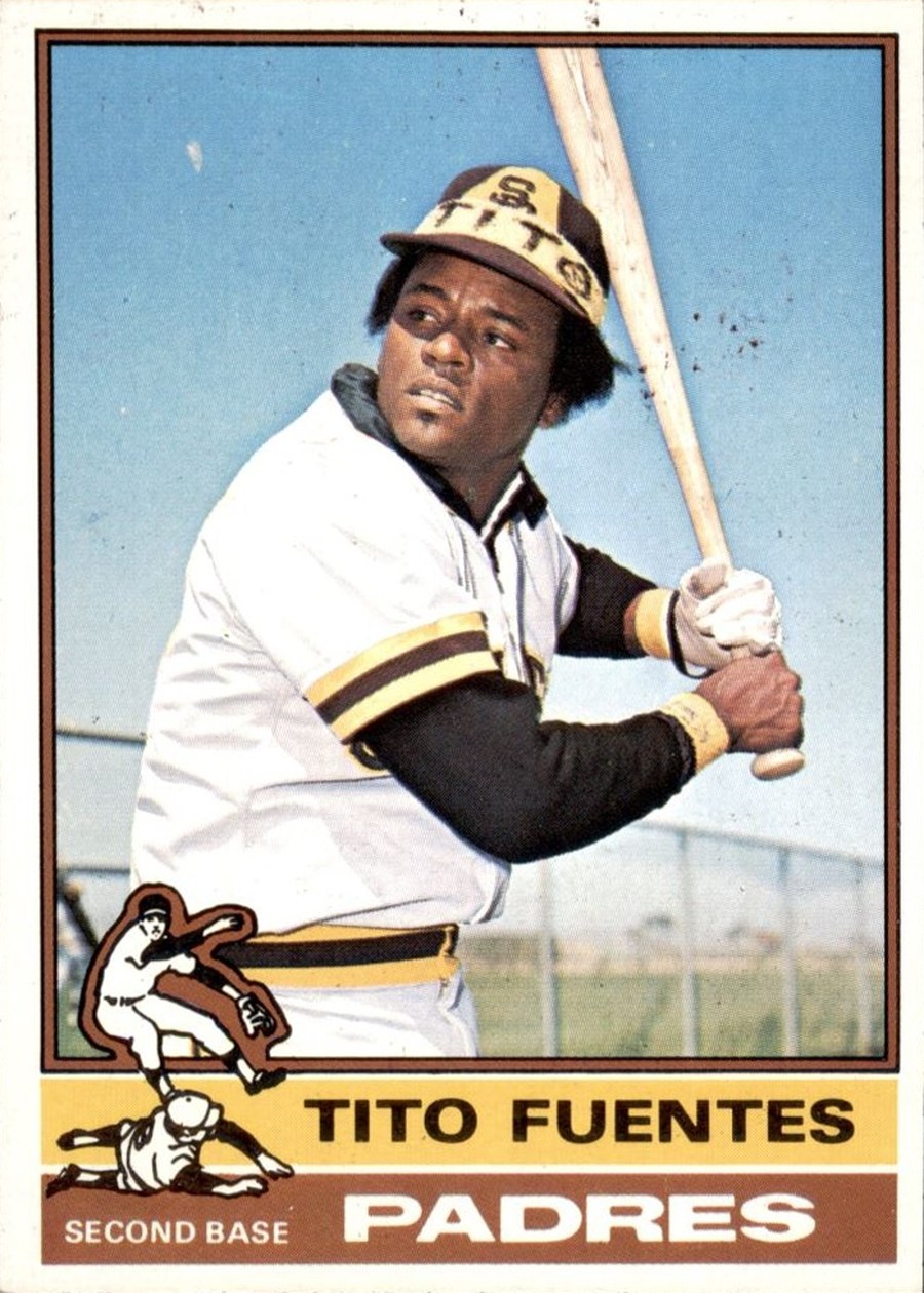 1976 Topps #8 Tito Fuentes, San Diego Padres