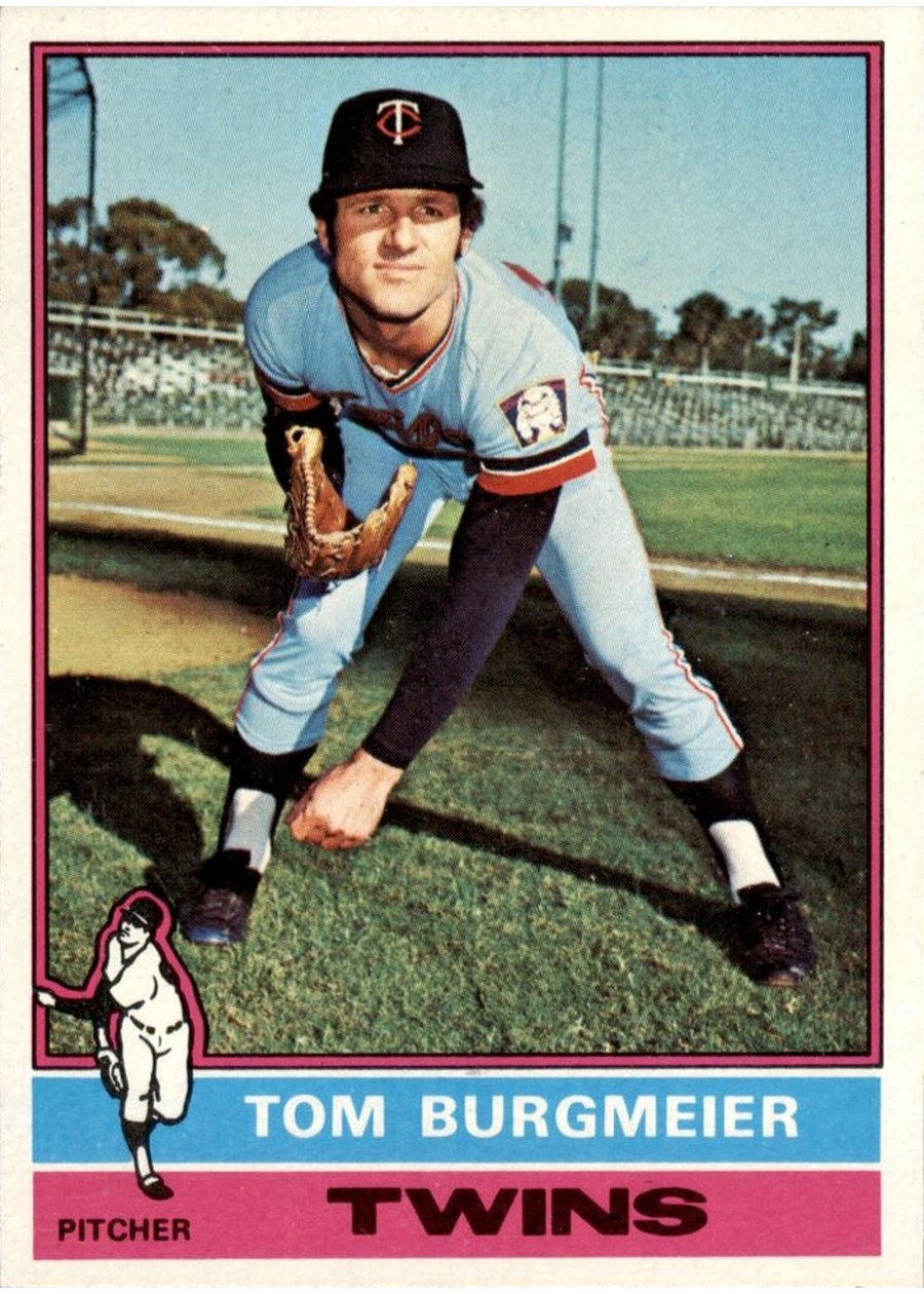 1976 Topps #87 Tom Burgmeier, Minnesota Twins