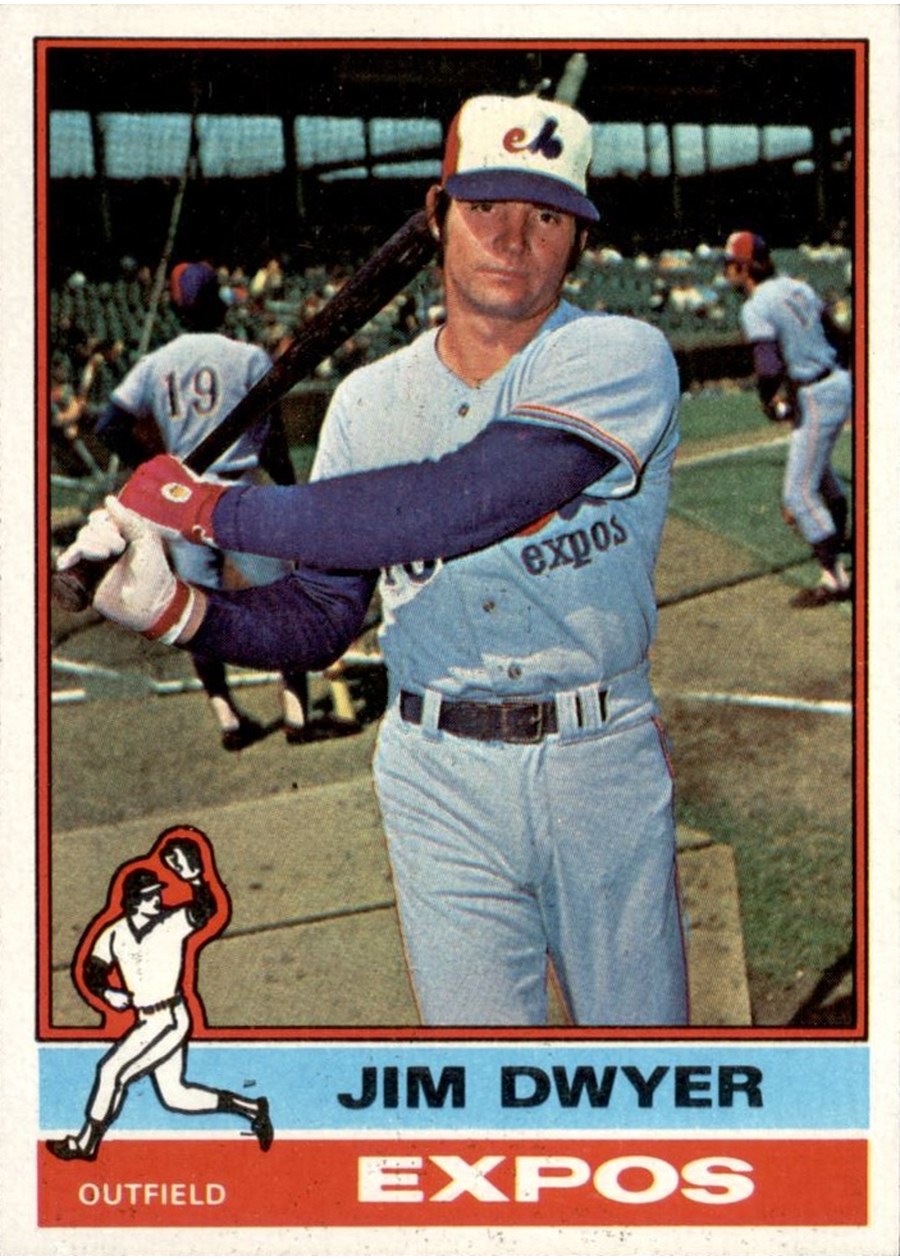 1976 Topps #94 Jim Dwyer, Montreal Expos