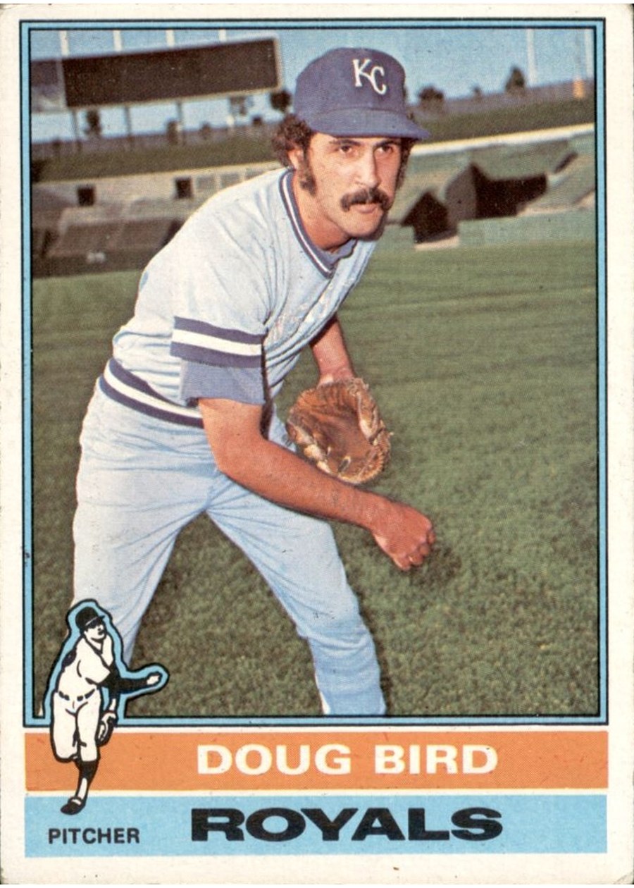 1976 Topps #96 Doug Bird, Kansas City Royals