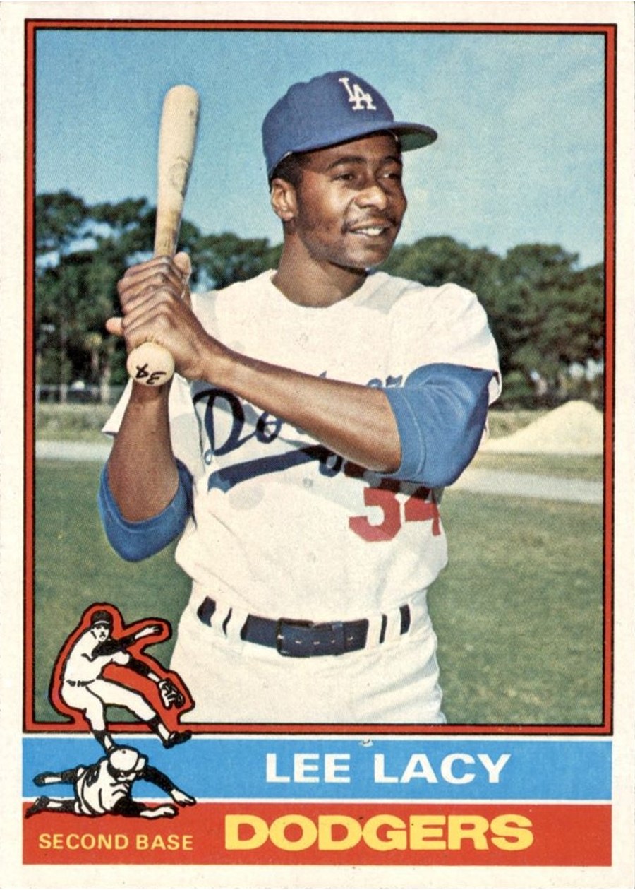 1976 Topps #99 Lee Lacy, Los Angeles Dodgers