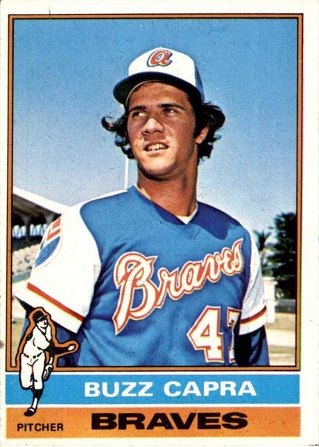 Buzz Capra #153 - 1976 Topps Baseball Card