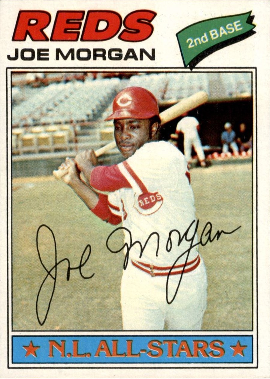 1977 Topps #100 Joe Morgan, Cincinnati Reds