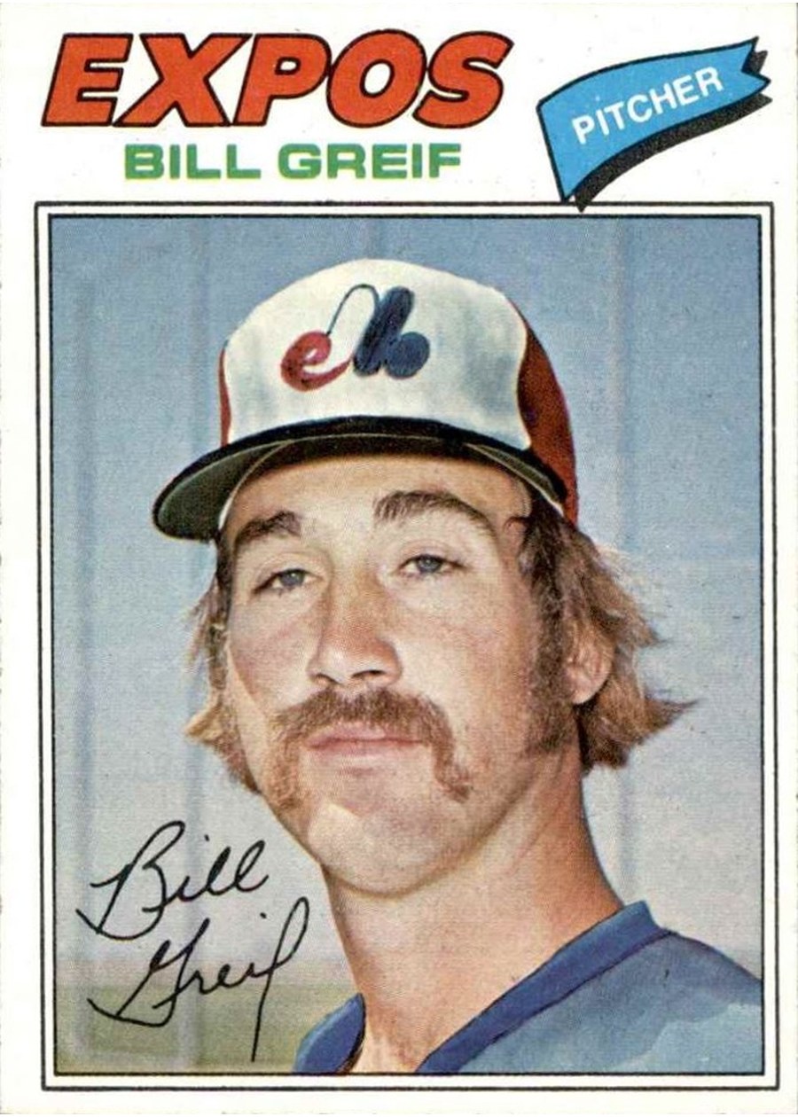 1977 Topps #112 Bill Greif, Montreal Expos