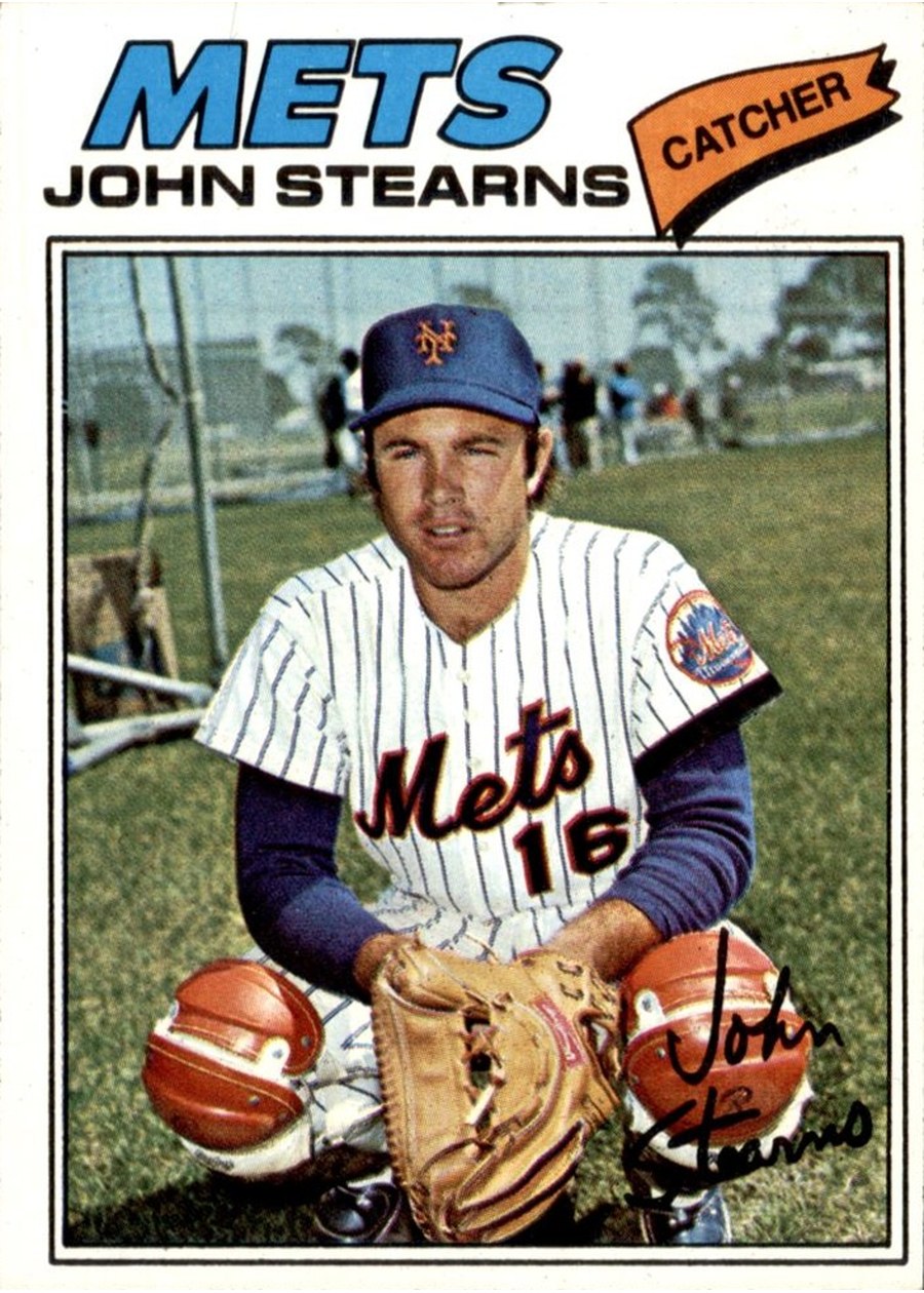 1977 Topps #119 John Stearns, New York Mets