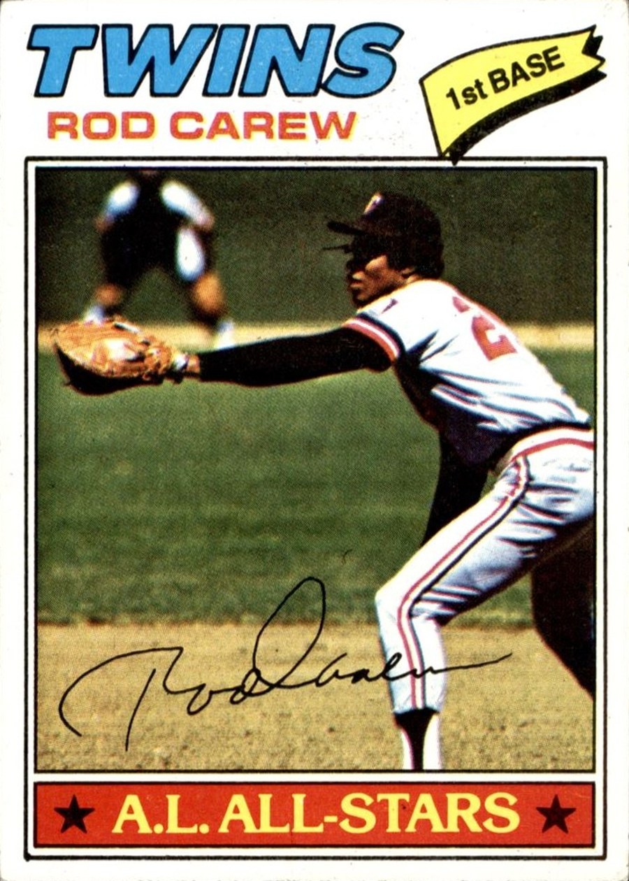 1977 Topps #120 Rod Carew, Minnesota Twins