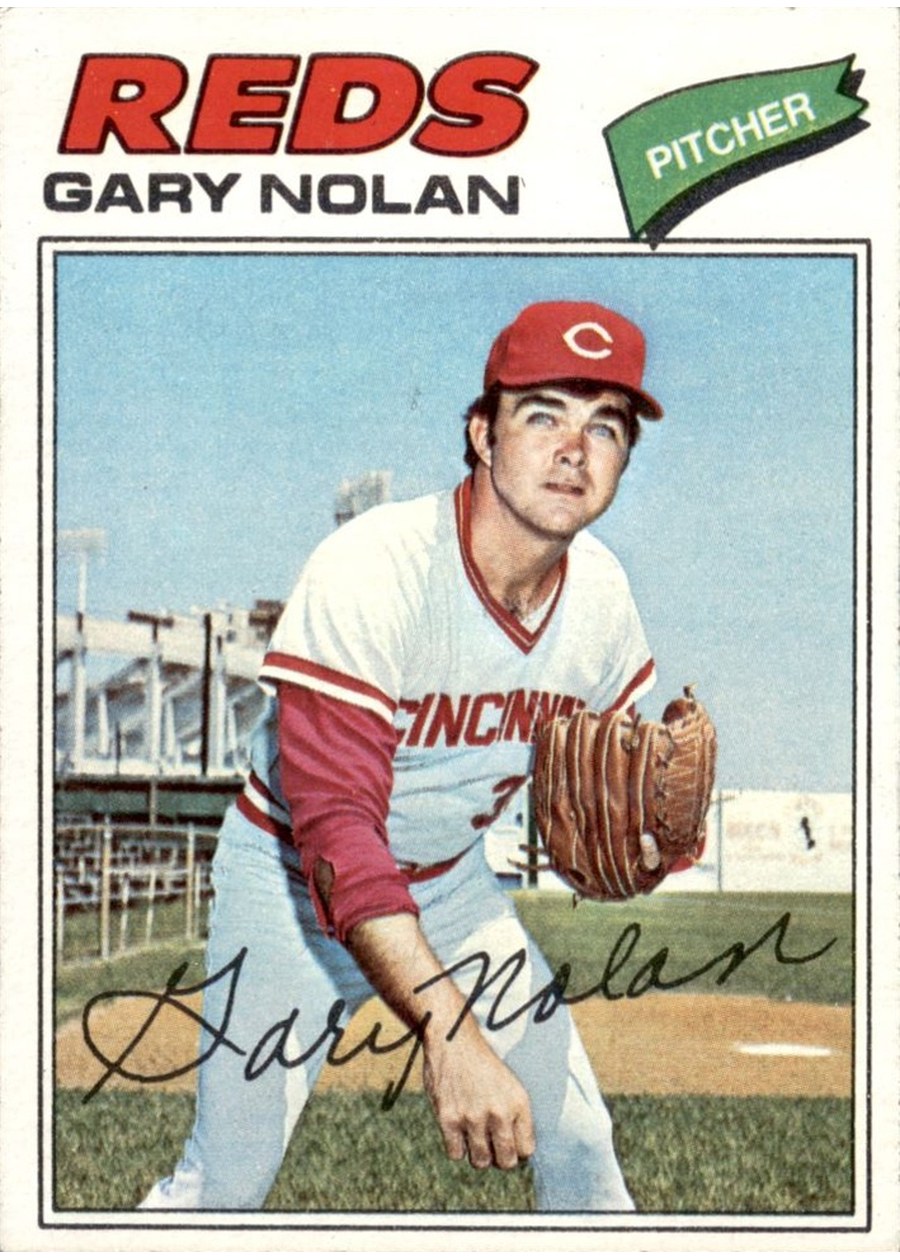 1977 Topps #121 Gary Nolan, Cincinnati Reds
