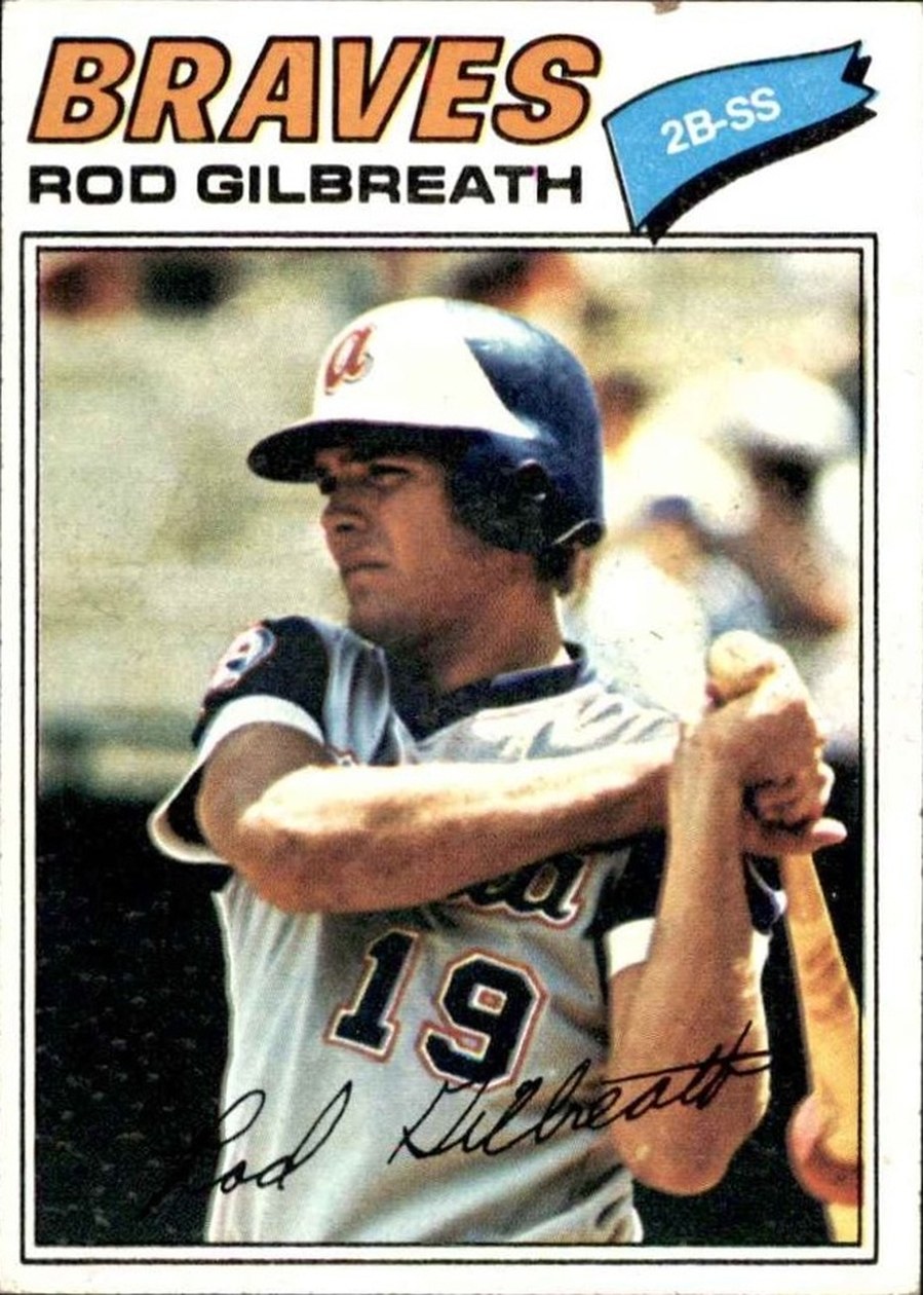 1977 Topps #126 Rod Gilbreath, Atlanta Braves