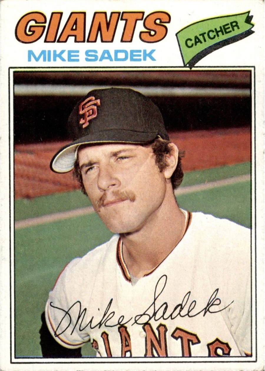 1977 Topps #129 Mike Sadek, San Francisco Giants