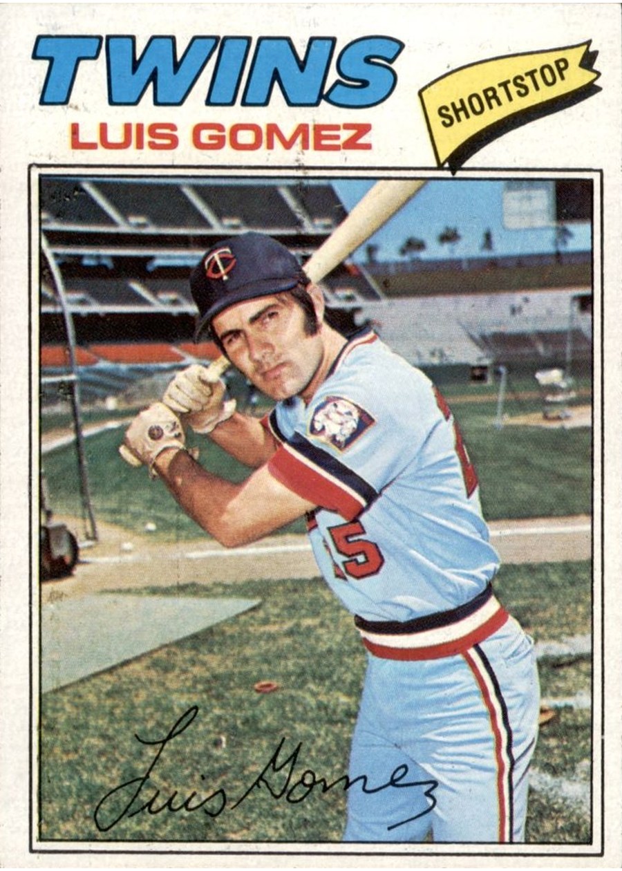 1977 Topps #13 Luis Gomez, Minnesota Twins