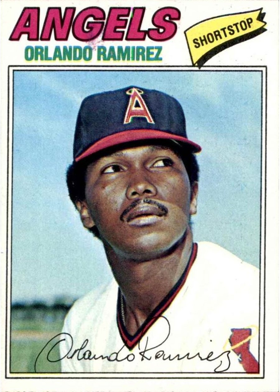1977 Topps #131 Orlando Ramirez, California Angels
