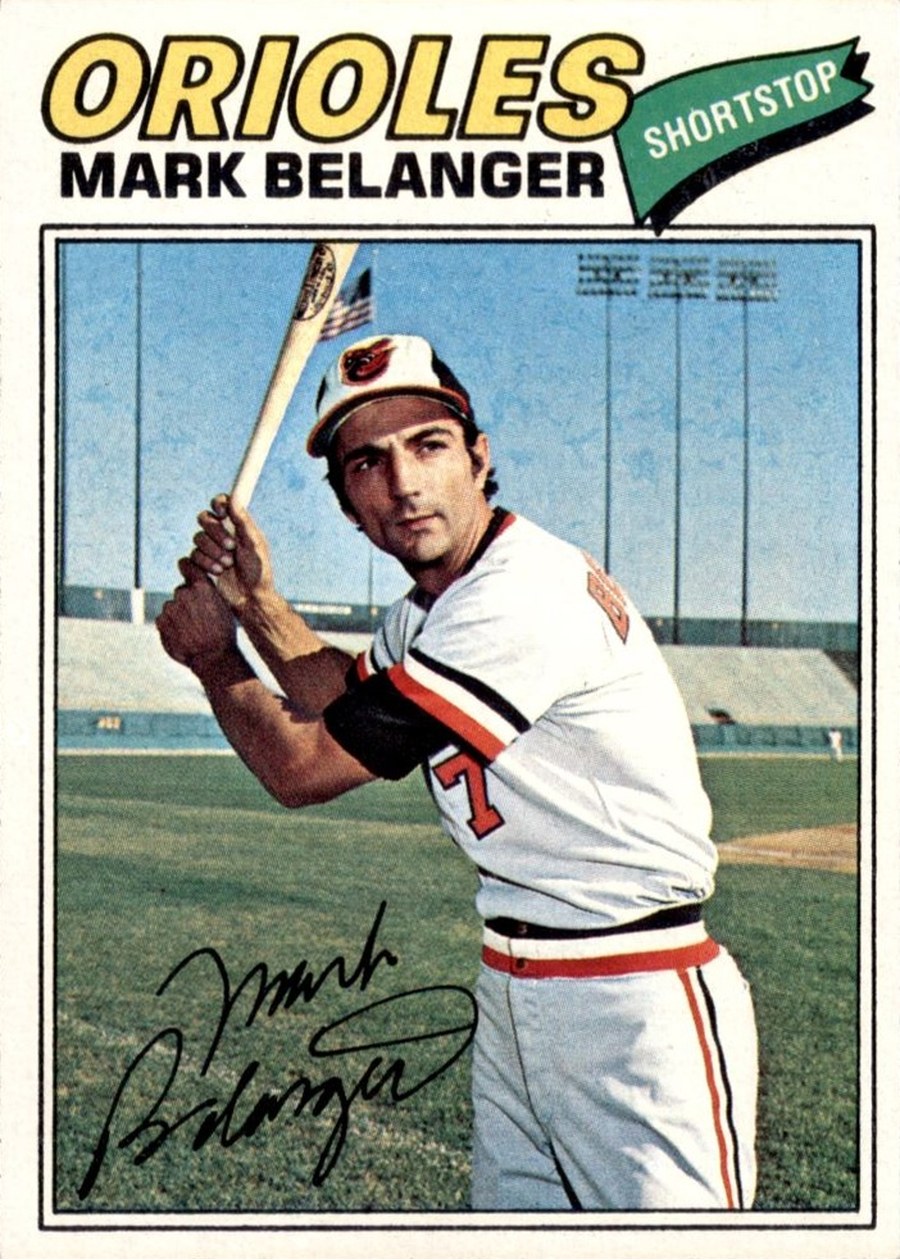 1977 Topps #135 Mark Belanger, Baltimore Orioles