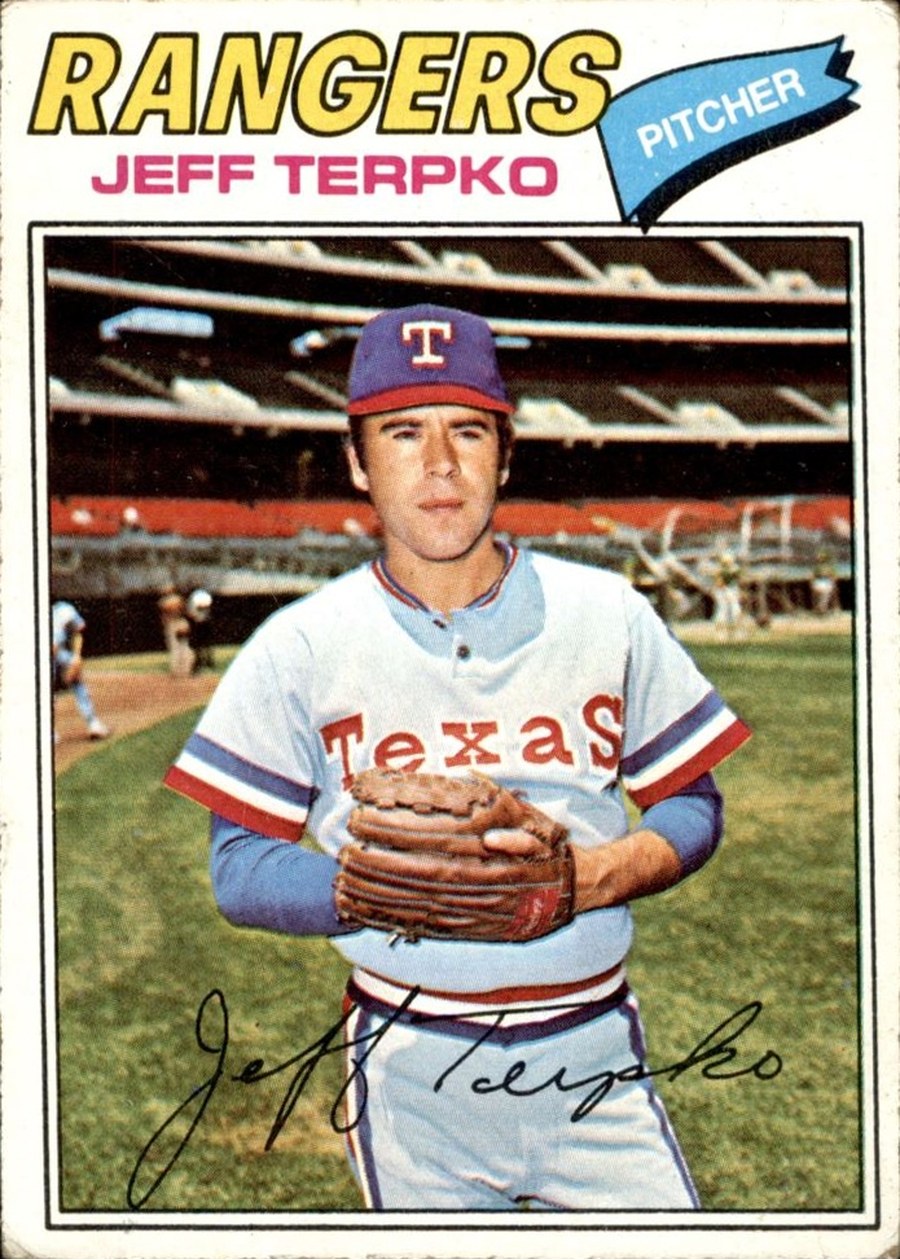 1977 Topps #137 Jeff Terpko, Texas Rangers