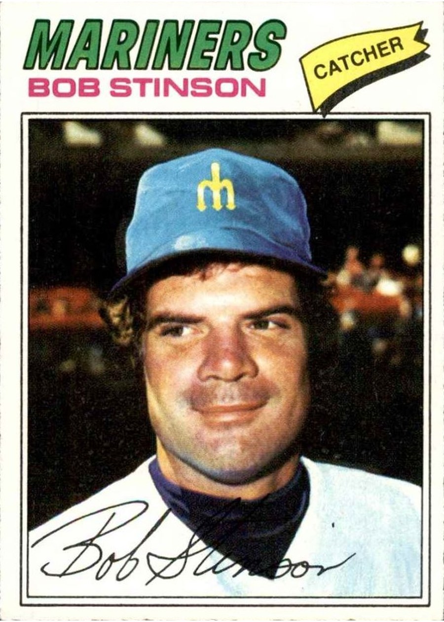 1977 Topps #138 Bob Stinson, Seattle Mariners