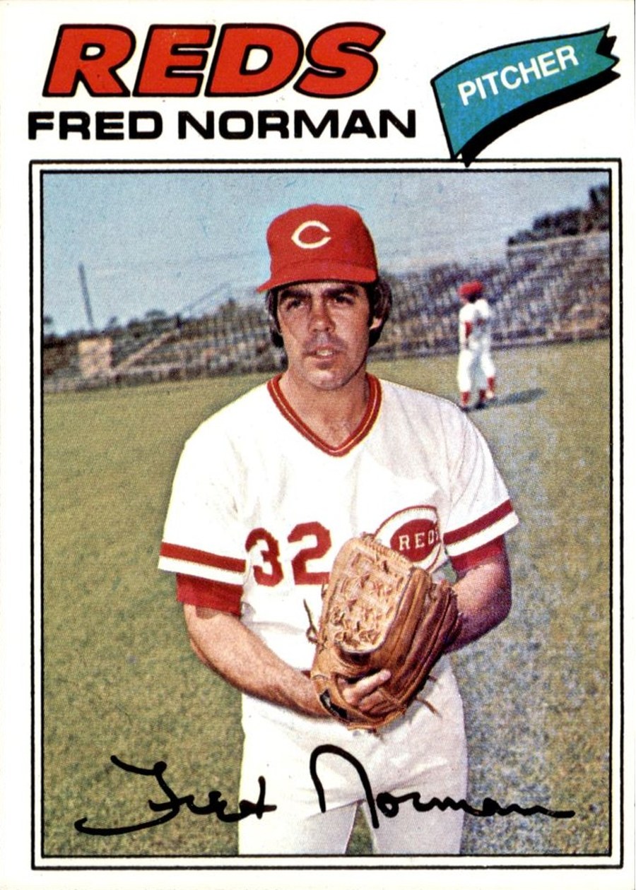 1977 Topps #139 Fred Norman, Cincinnati Reds