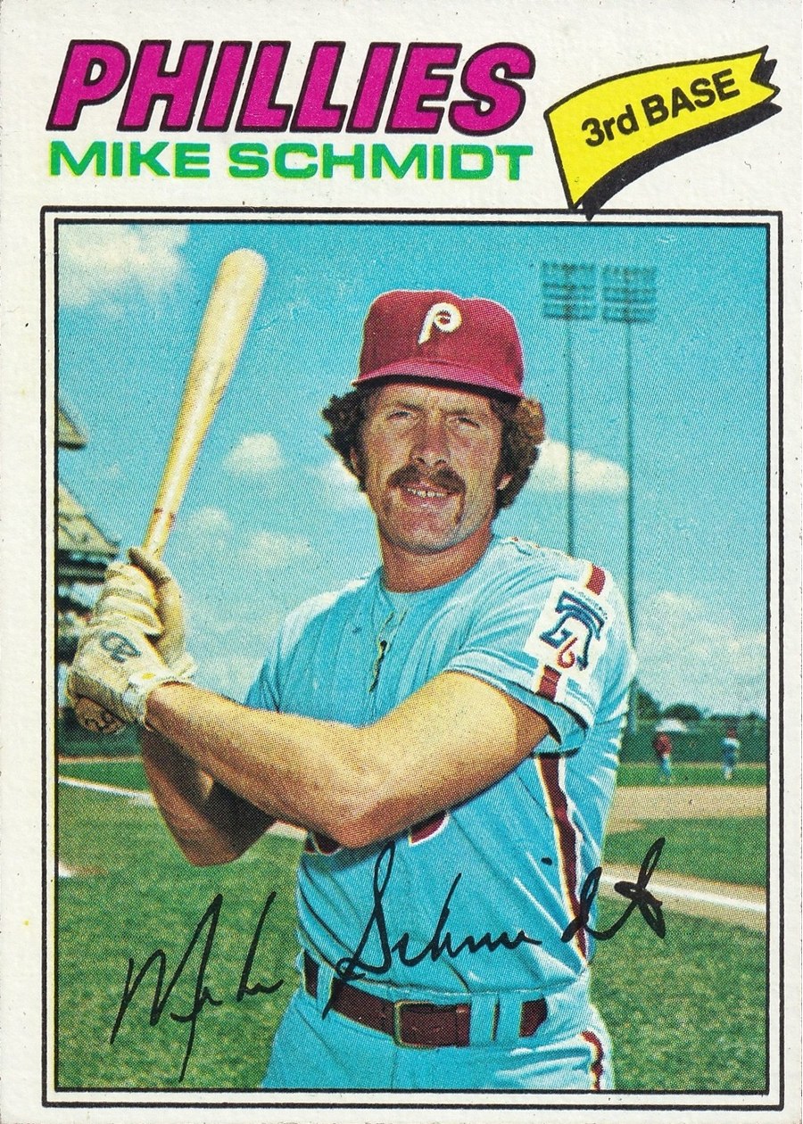 1977 Topps #140 Mike Schmidt, Philadelphia Phillies