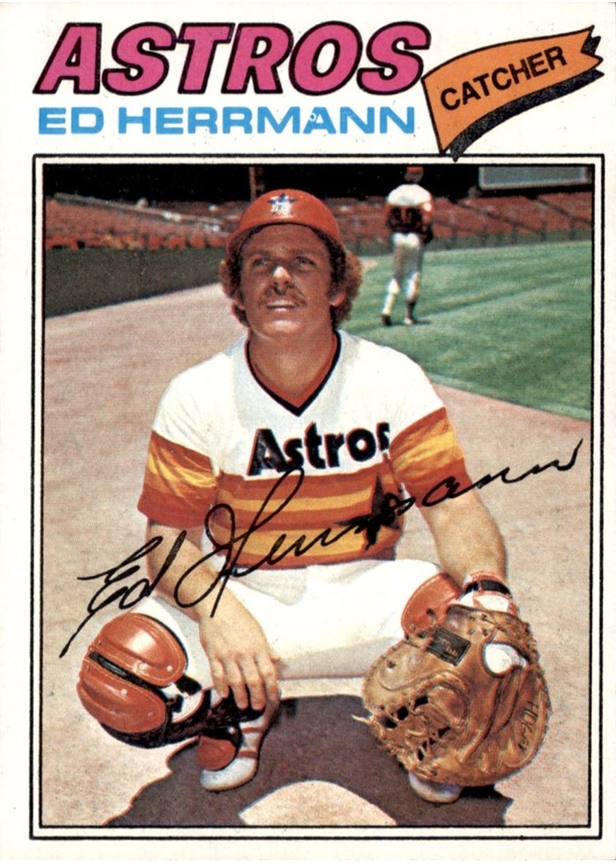 1977 Topps #143 Ed Herrmann, Houston Astros