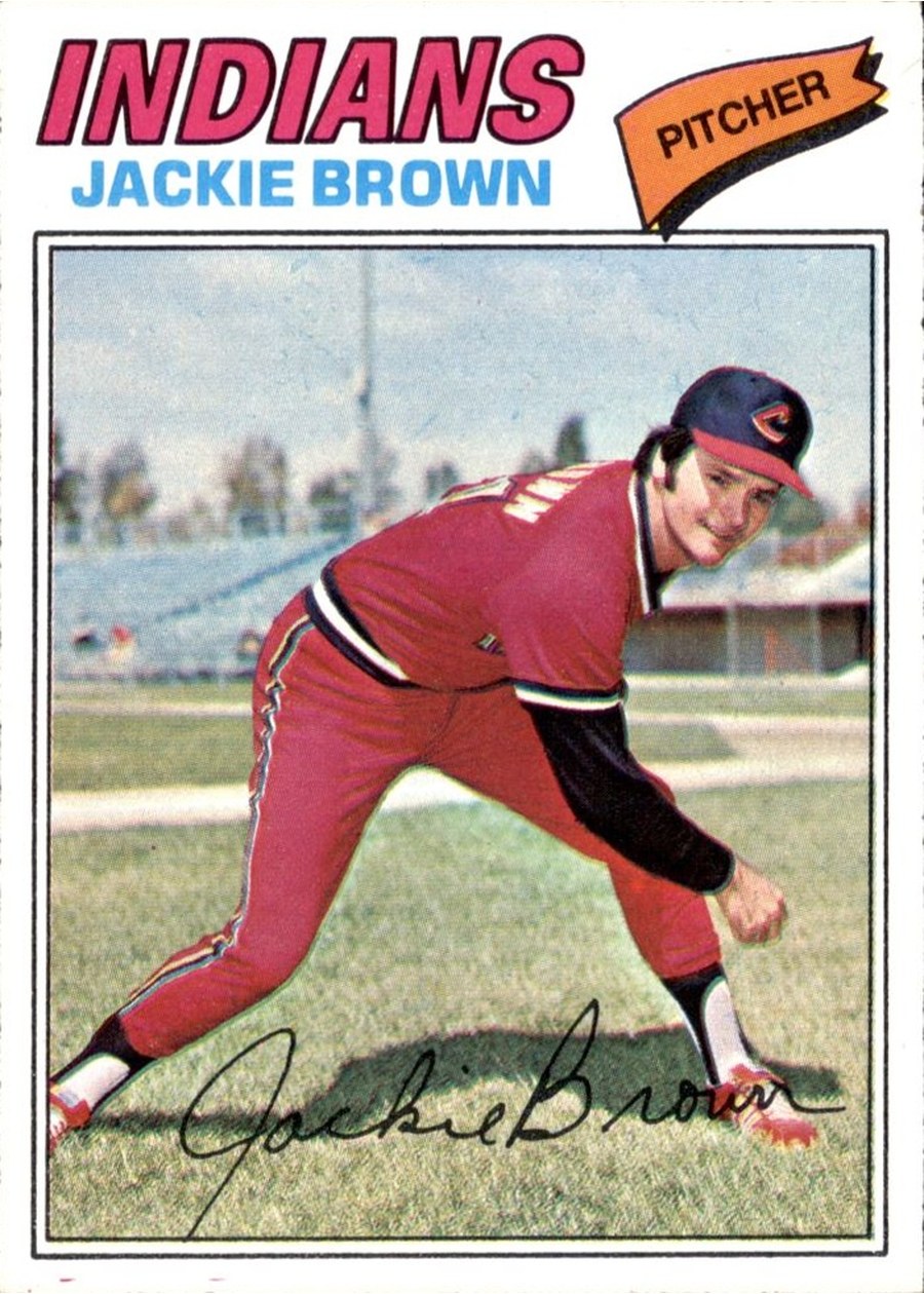 1977 Topps #147 Jackie Brown, Cleveland Indians