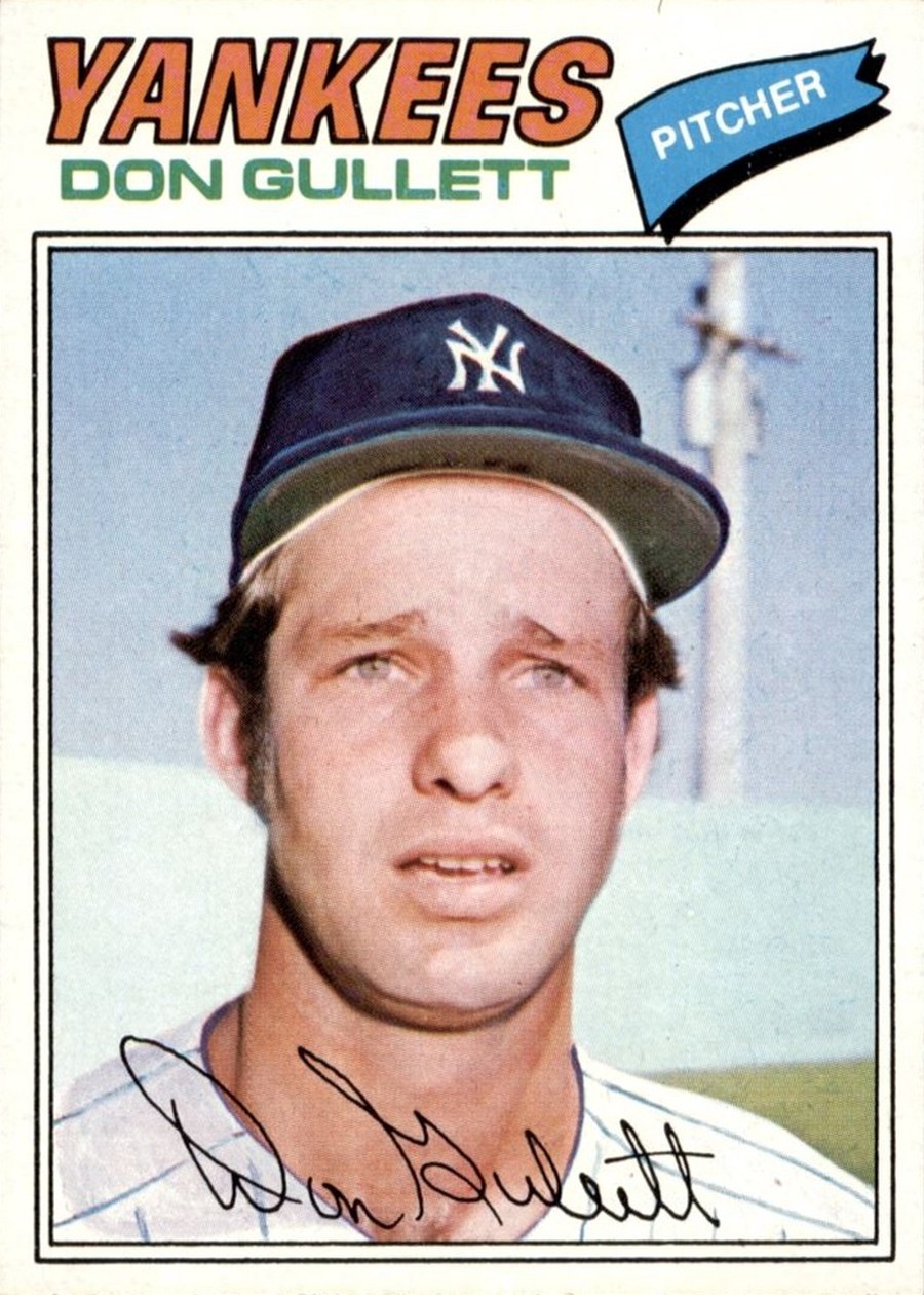 1977 Topps #15 Don Gullett, New York Yankees