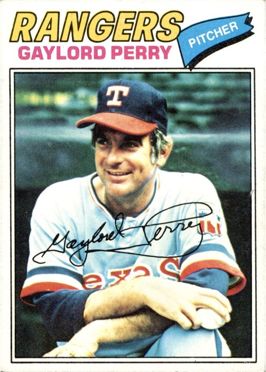 1977 Topps #152 Gaylord Perry, Texas Rangers