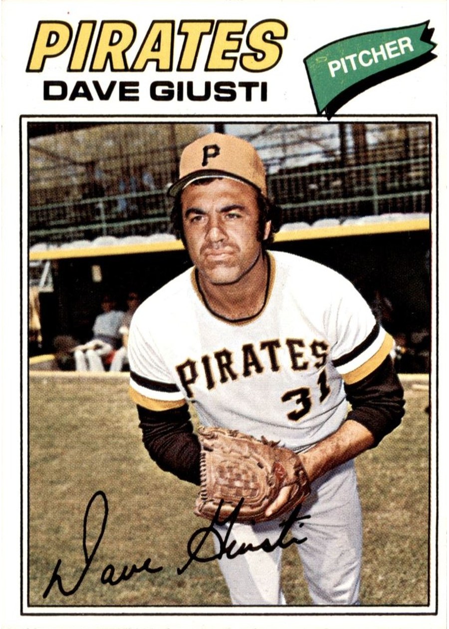 1977 Topps #154 Dave Giusti, Pittsburgh Pirates