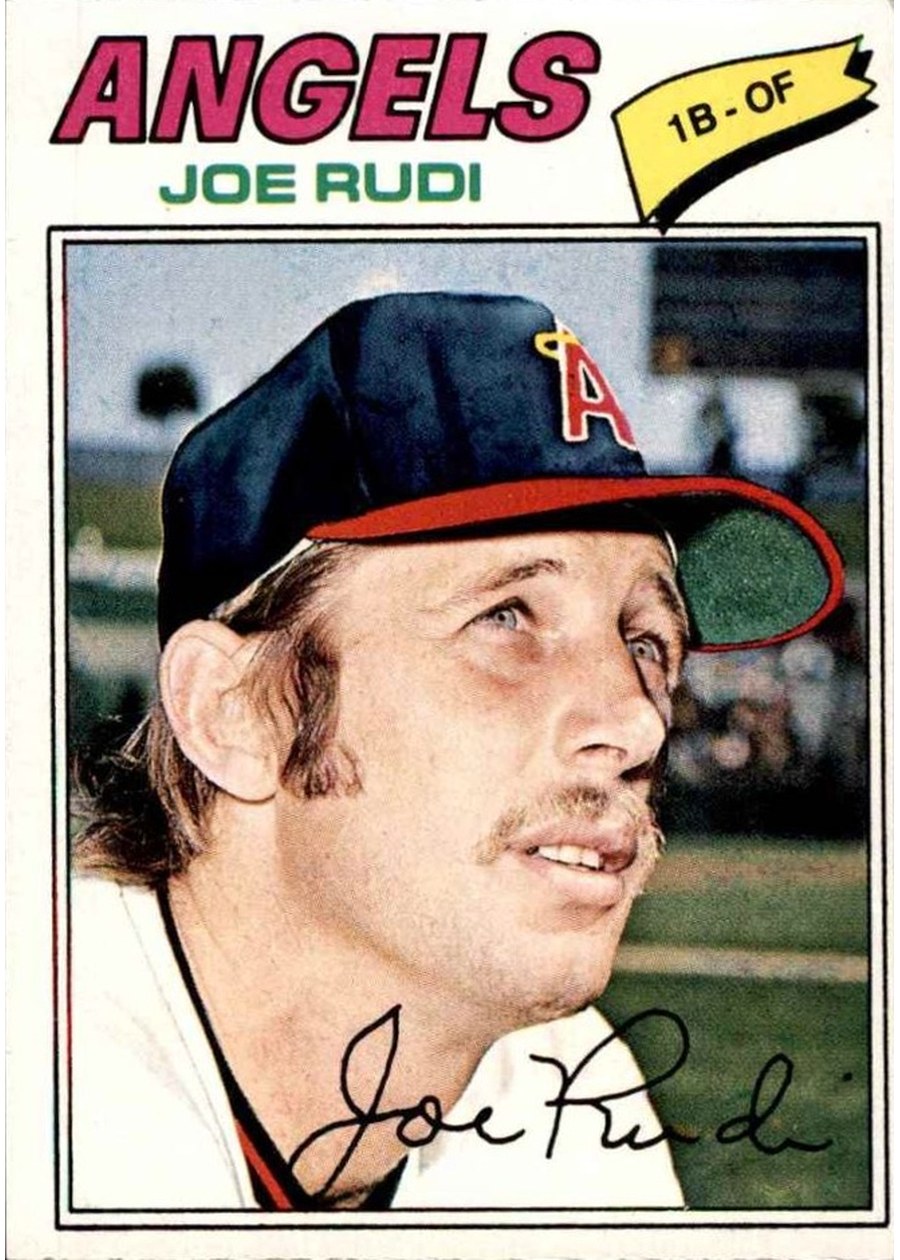 1977 Topps #155 Joe Rudi, California Angels