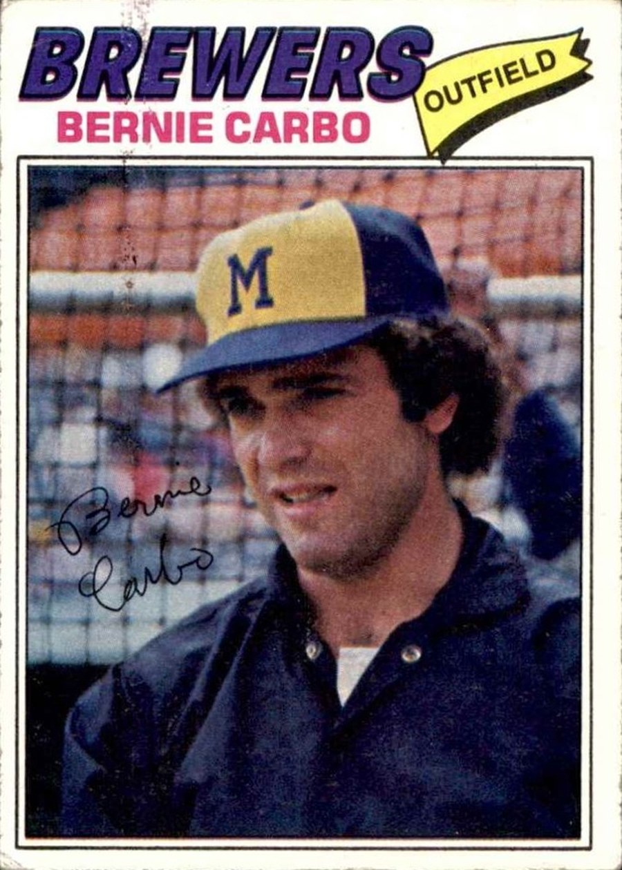 1977 Topps #159 Bernie Carbo, Milwaukee Brewers