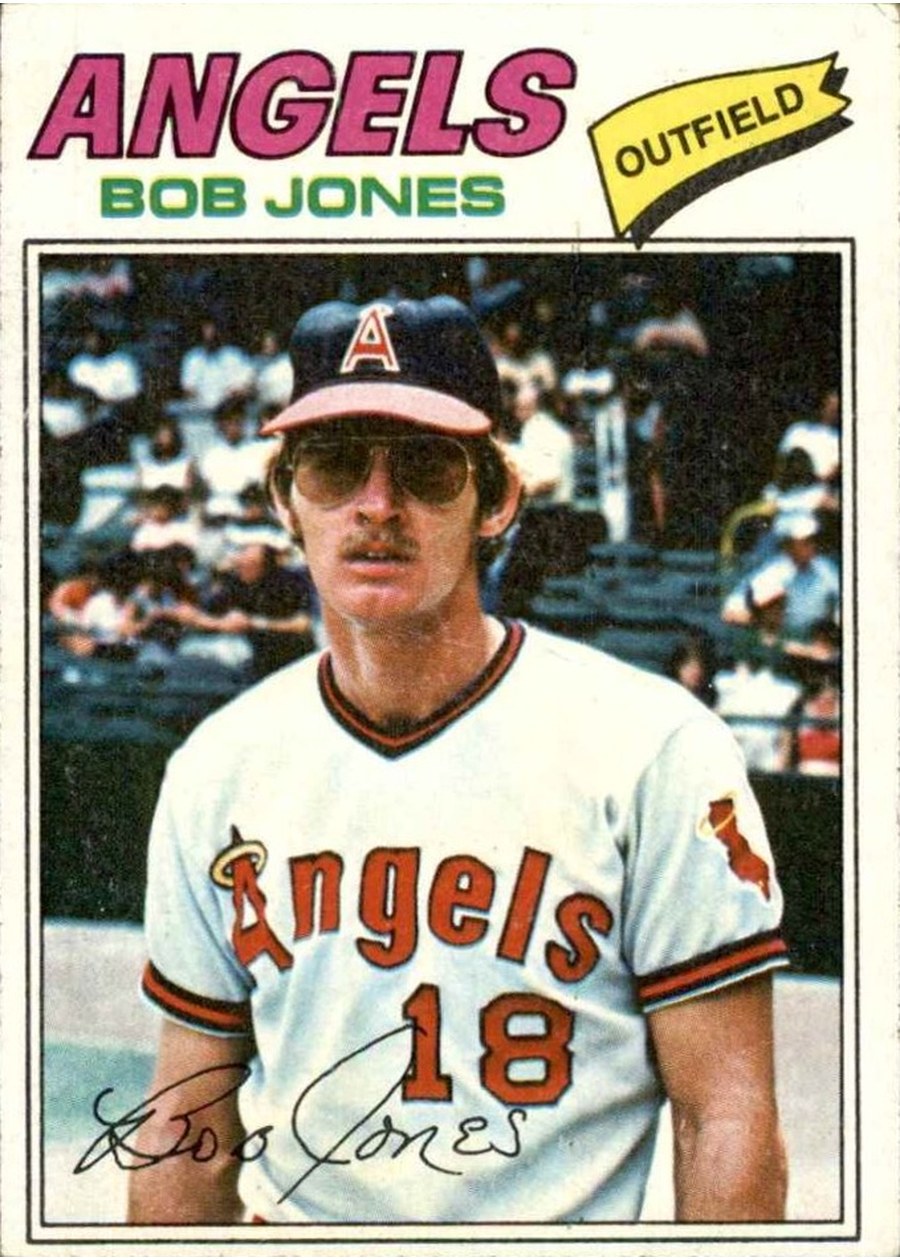 1977 Topps #16 Bob Jones, California Angels