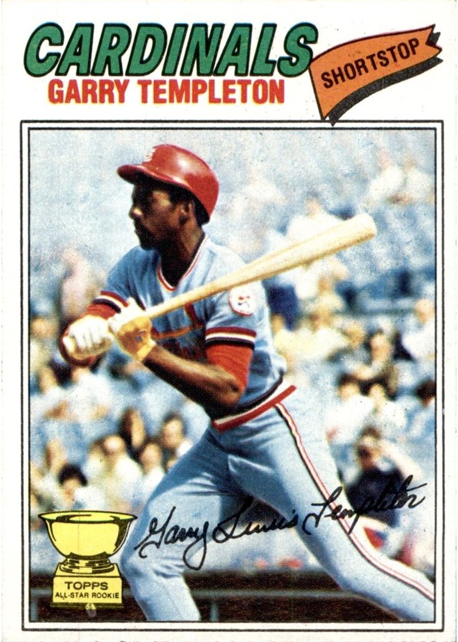 1977 Topps #161 Garry Templeton, St. Louis Cardinals