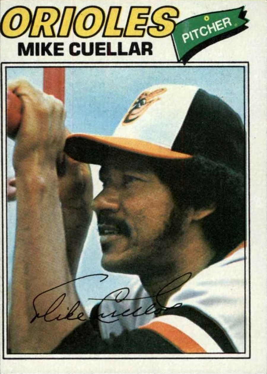 1977 Topps #162 Mike Cuellar, Baltimore Orioles