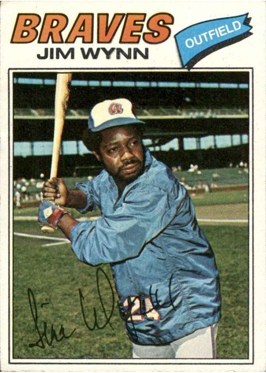 1977 Topps #165 Jim Wynn, Atlanta Braves