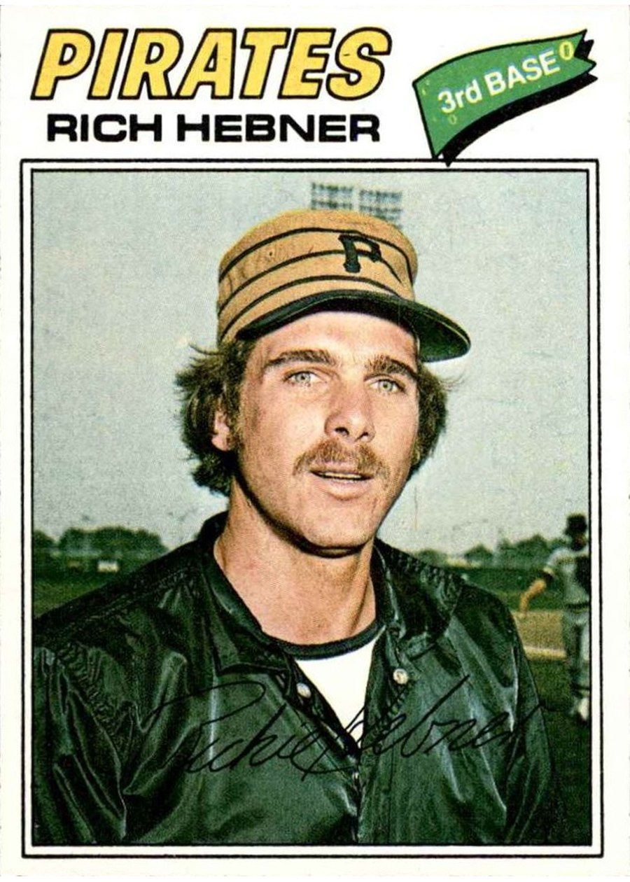 1977 Topps #167 Rich Hebner, Pittsburgh Pirates