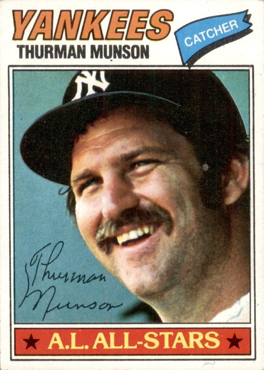 1977 Topps #170 Thurman Munson, New York Yankees