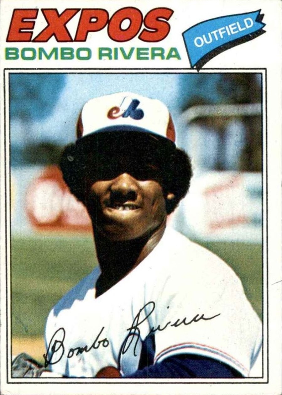 1977 Topps #178 Bombo Rivera, Montreal Expos