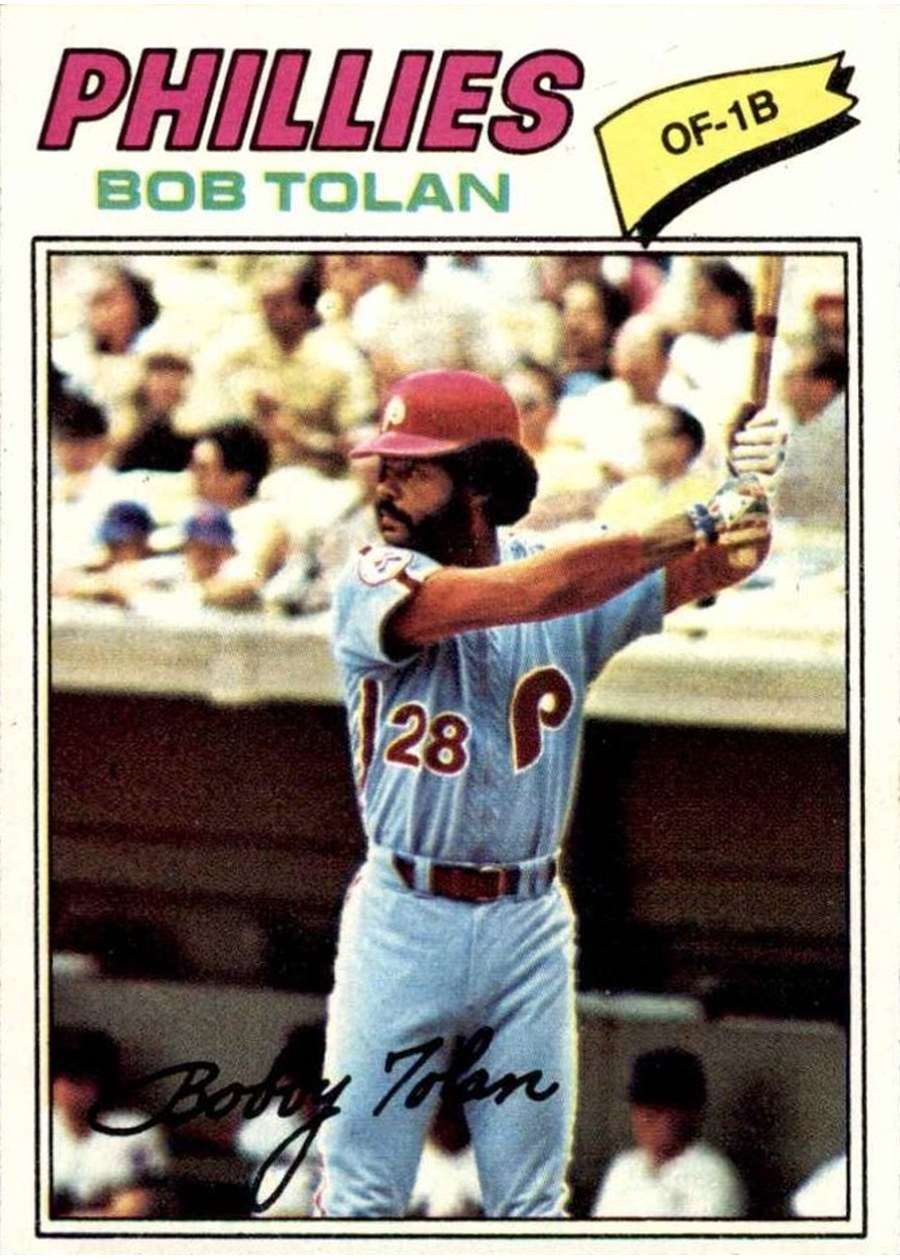 1977 Topps #188 Bob Tolan, Philadelphia Phillies