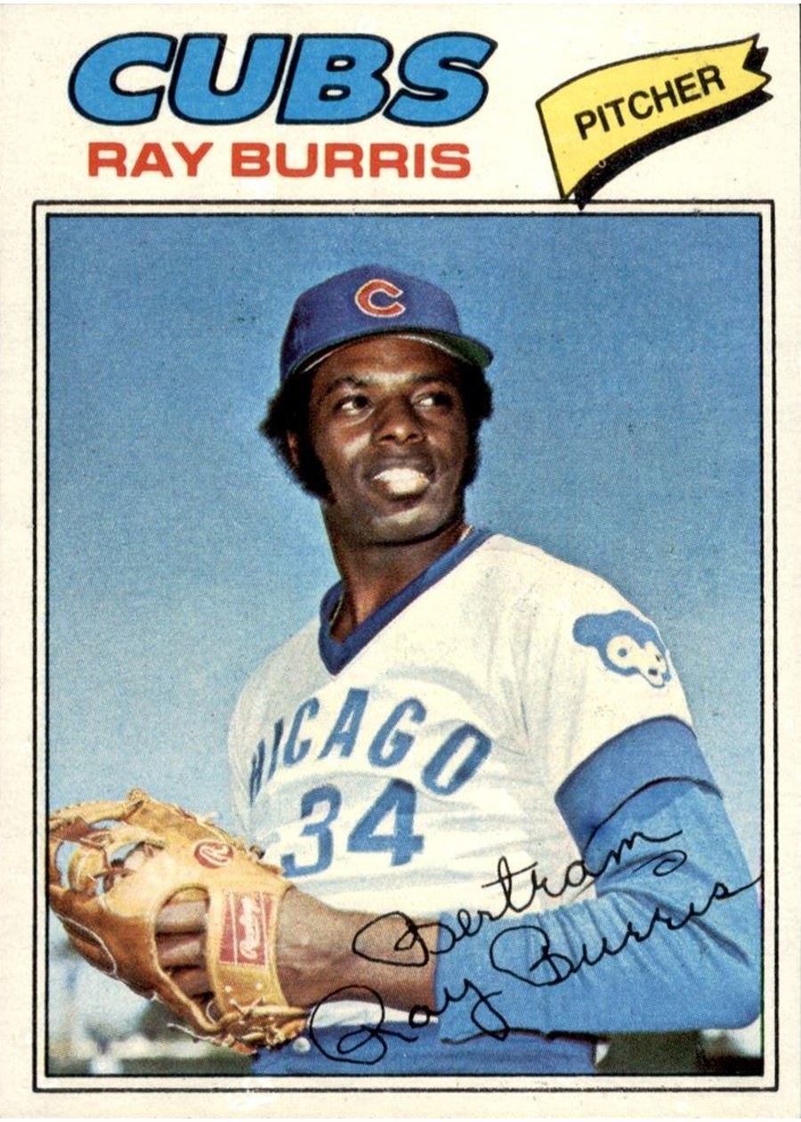 1977 Topps #190 Ray Burris, Chicago Cubs