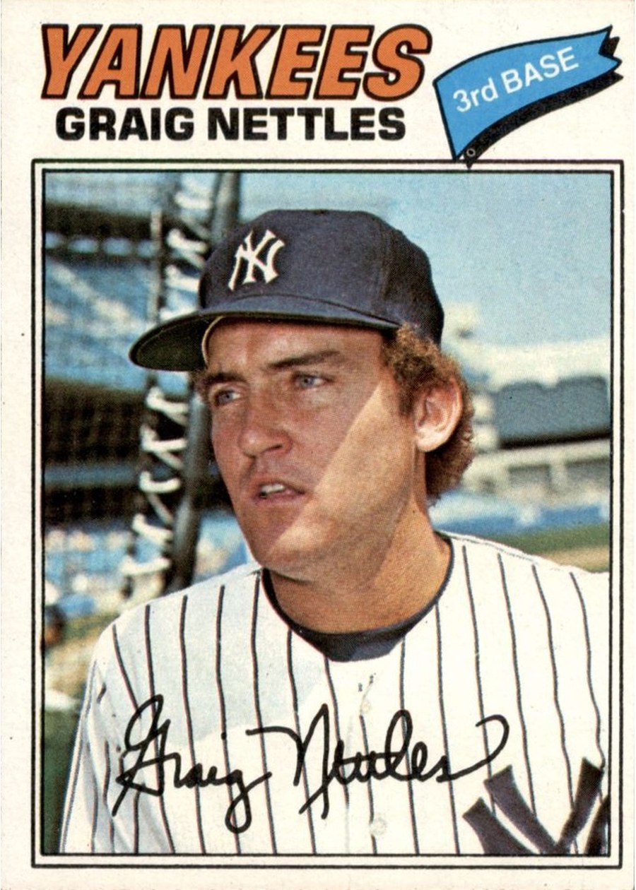 1977 Topps #20 Graig Nettles, New York Yankees