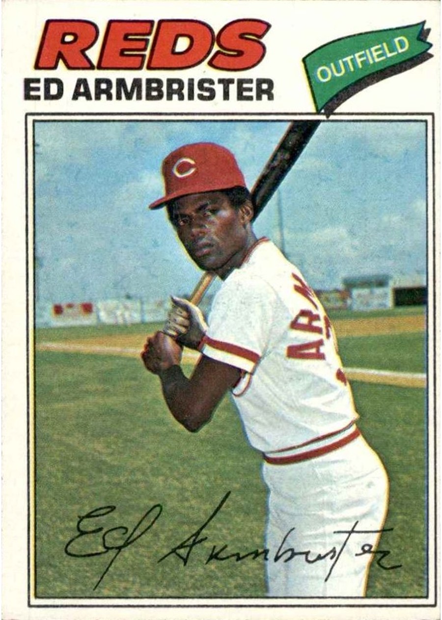 1977 Topps #203 Ed Armbrister, Cincinnati Reds