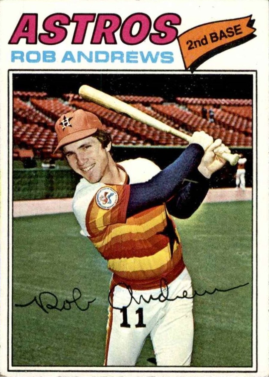 1977 Topps #209 Rob Andrews, Houston Astros