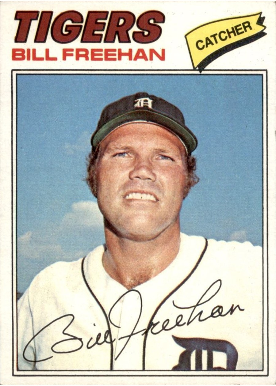 1977 Topps #22 Bill Freehan, Detroit Tigers