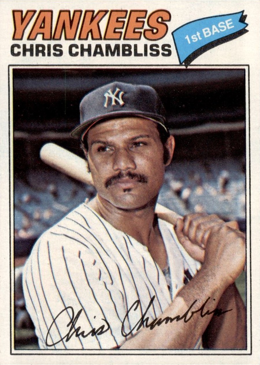 1977 Topps #220 Chris Chambliss, New York Yankees