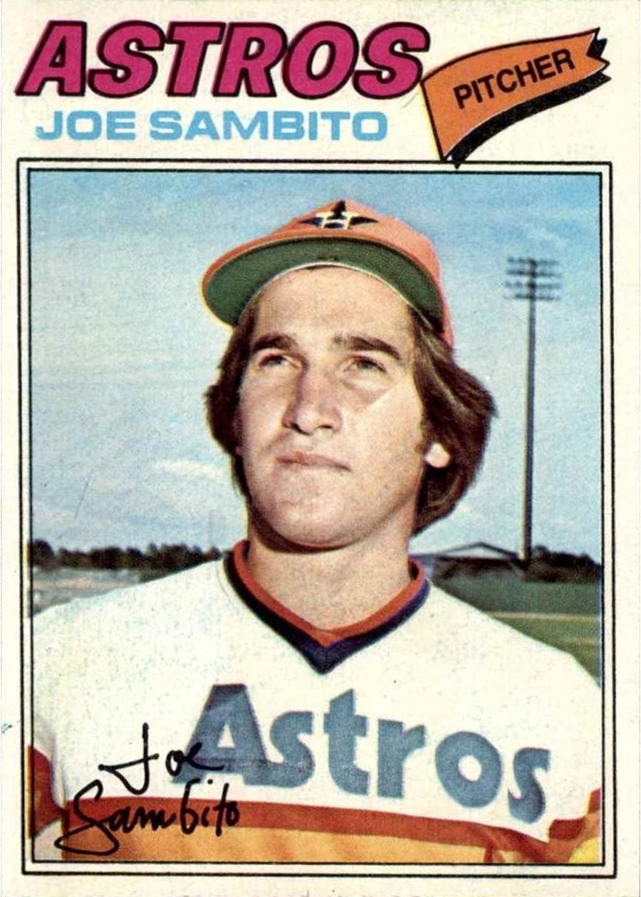 1977 Topps #227 Joe Sambito, Houston Astros