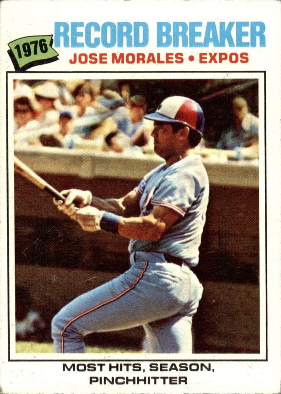 1977 Topps #233 Jose Morales, Montreal Expos