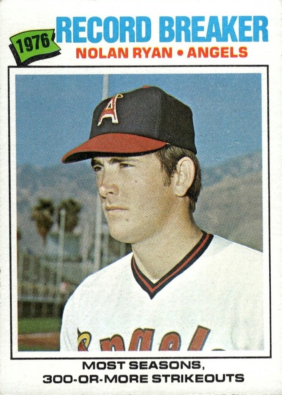 1977 Topps #234 Nolan Ryan, California Angels