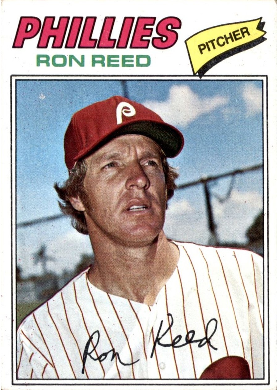 1977 Topps #243 Ron Reed, Philadelphia Phillies