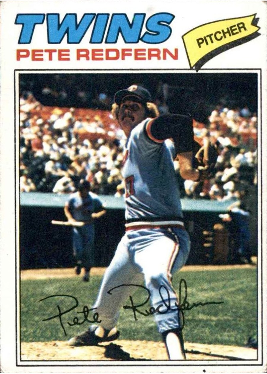 1977 Topps #249 Pete Redfern, Minnesota Twins