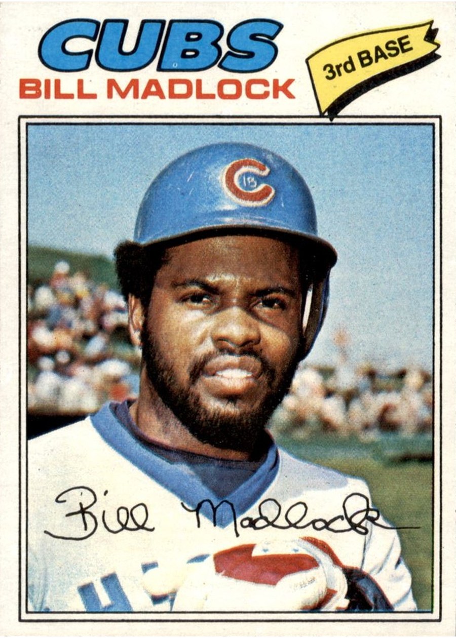 1977 Topps #250 Bill Madlock, Chicago Cubs