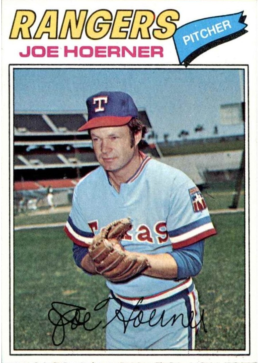 1977 Topps #256 Joe Hoerner, Texas Rangers