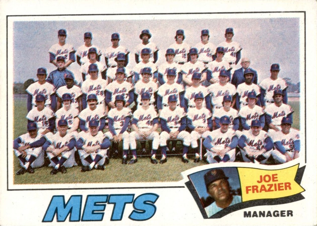 1977 Topps #259 New York Mets Team