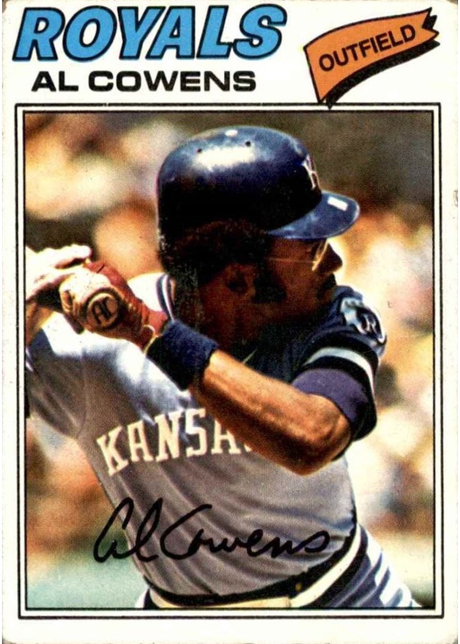 1977 Topps #262 Al Cowens, Kansas City Royals